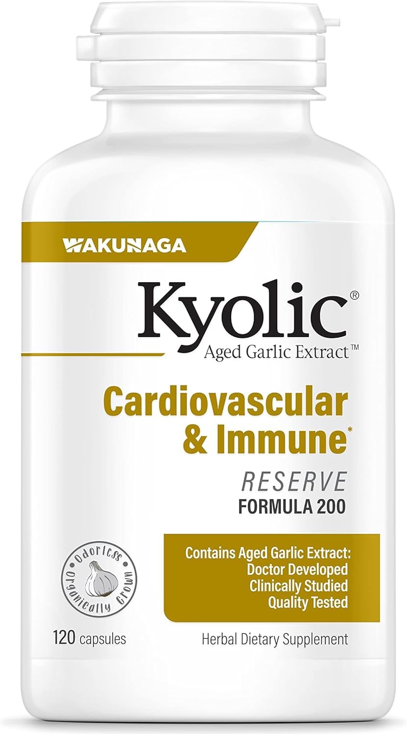 Product image of Kyolic Reserve Aged Garlic Extract 120 caps