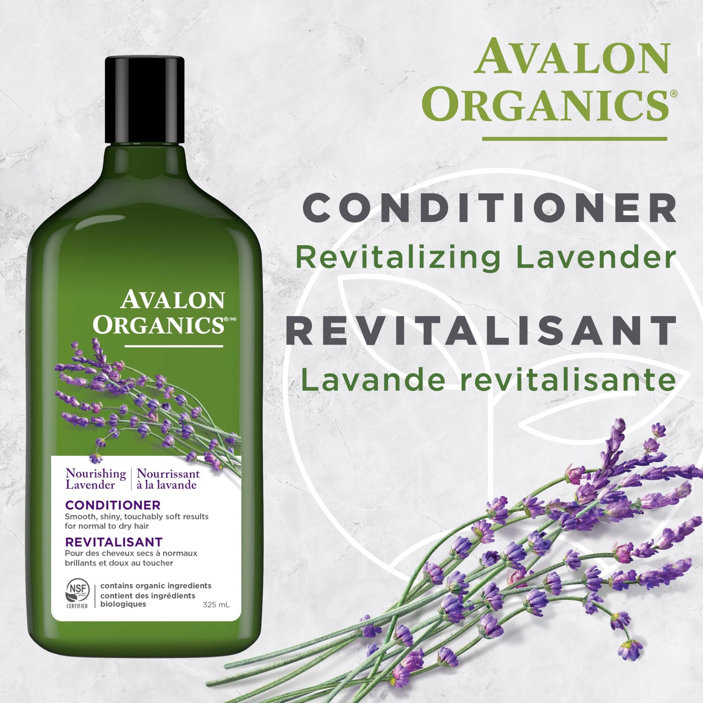 Product image of Avalon Organics Conditioner Nourishing Lavender 11 oz 11 oz
