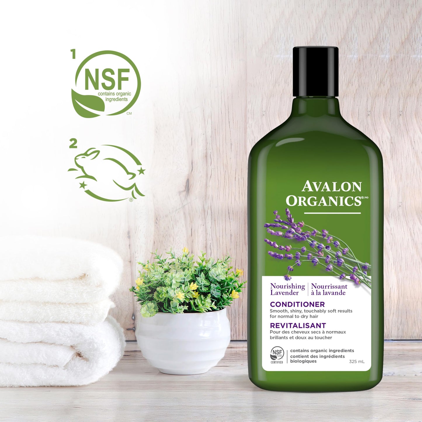 Product image of Avalon Organics Conditioner Nourishing Lavender 11 oz 11 oz