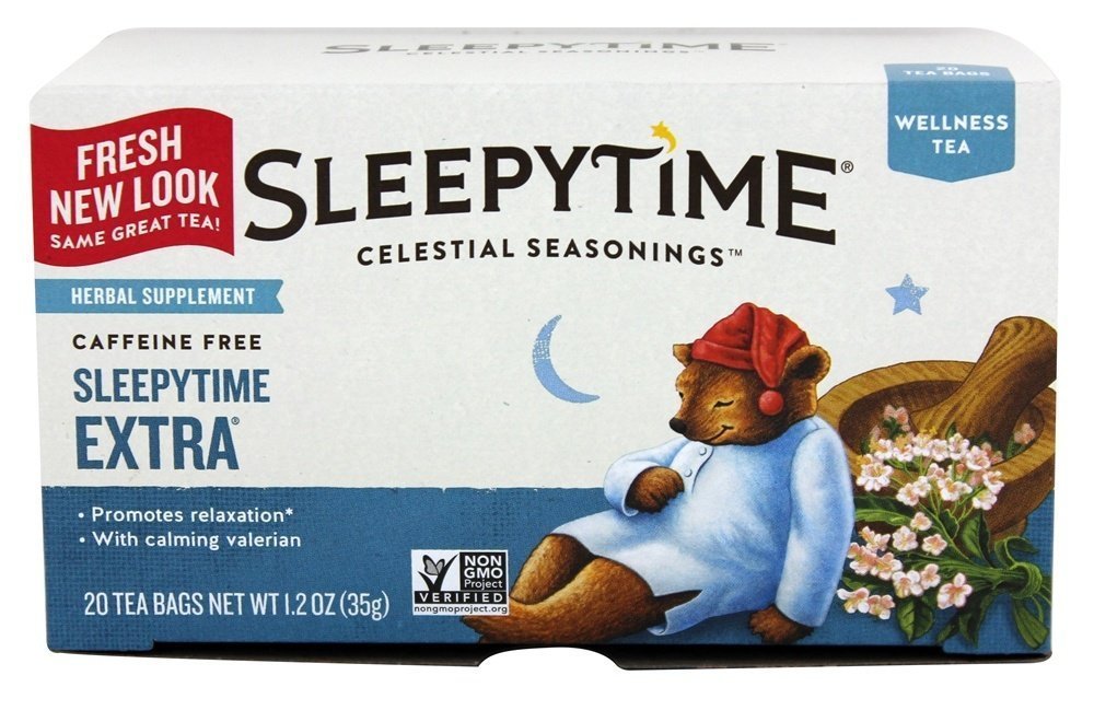 Product image of Celestial Seasonings Sleepytime Extra Herb Tea 20 Tea Bags Each Pack of 3