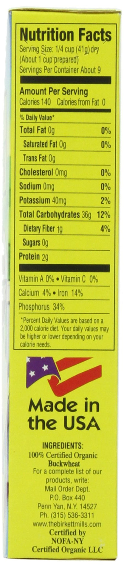 Product image of Pocono Cream of Buckwheat Gluten Free Hot Cereal 13-oz Pack of 3