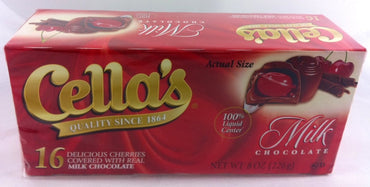 Product image of Cella's Milk Chocolate Covered Cherries 16 ct 16 Count
