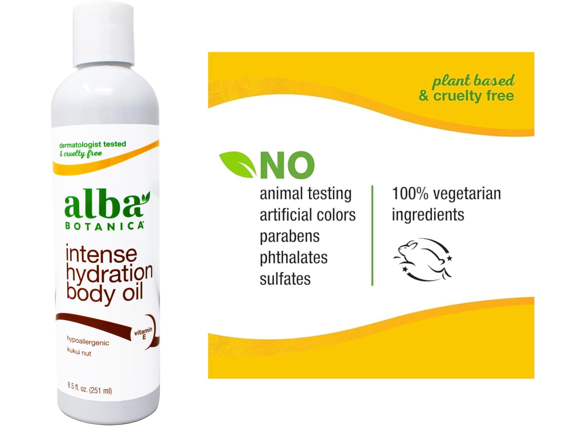 Product image of Alba Botanica Kukui Nut Massage Oil 8.5 oz 8.5 oz