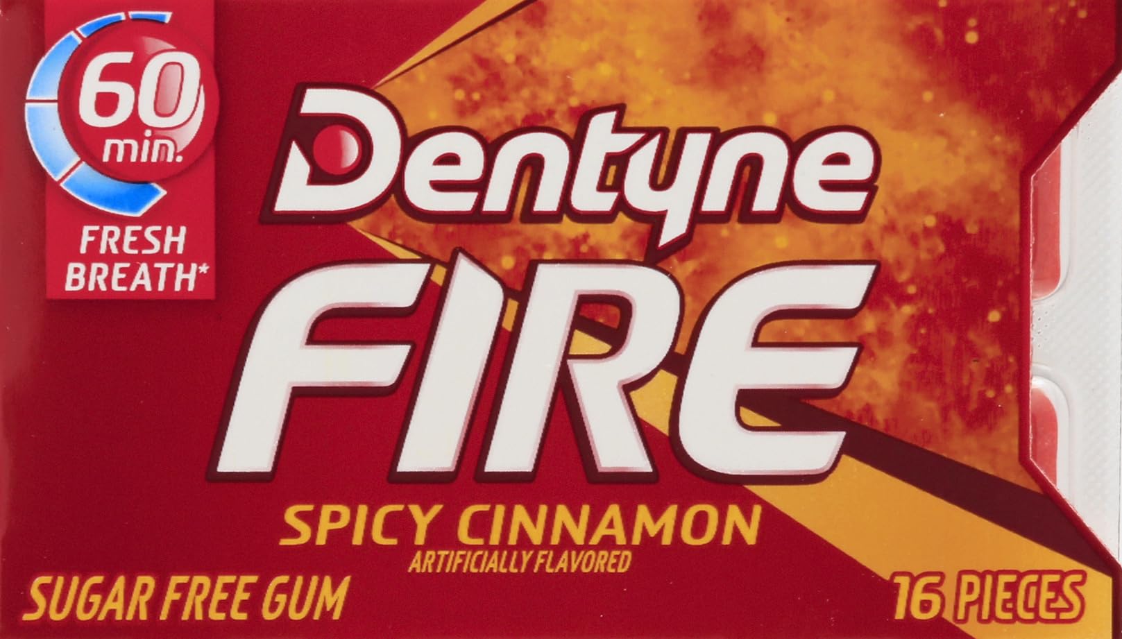 Product image of Dentyne Fire Sugar Free Gum Spicy Cinnamon Chewing Gum 16 Pieces