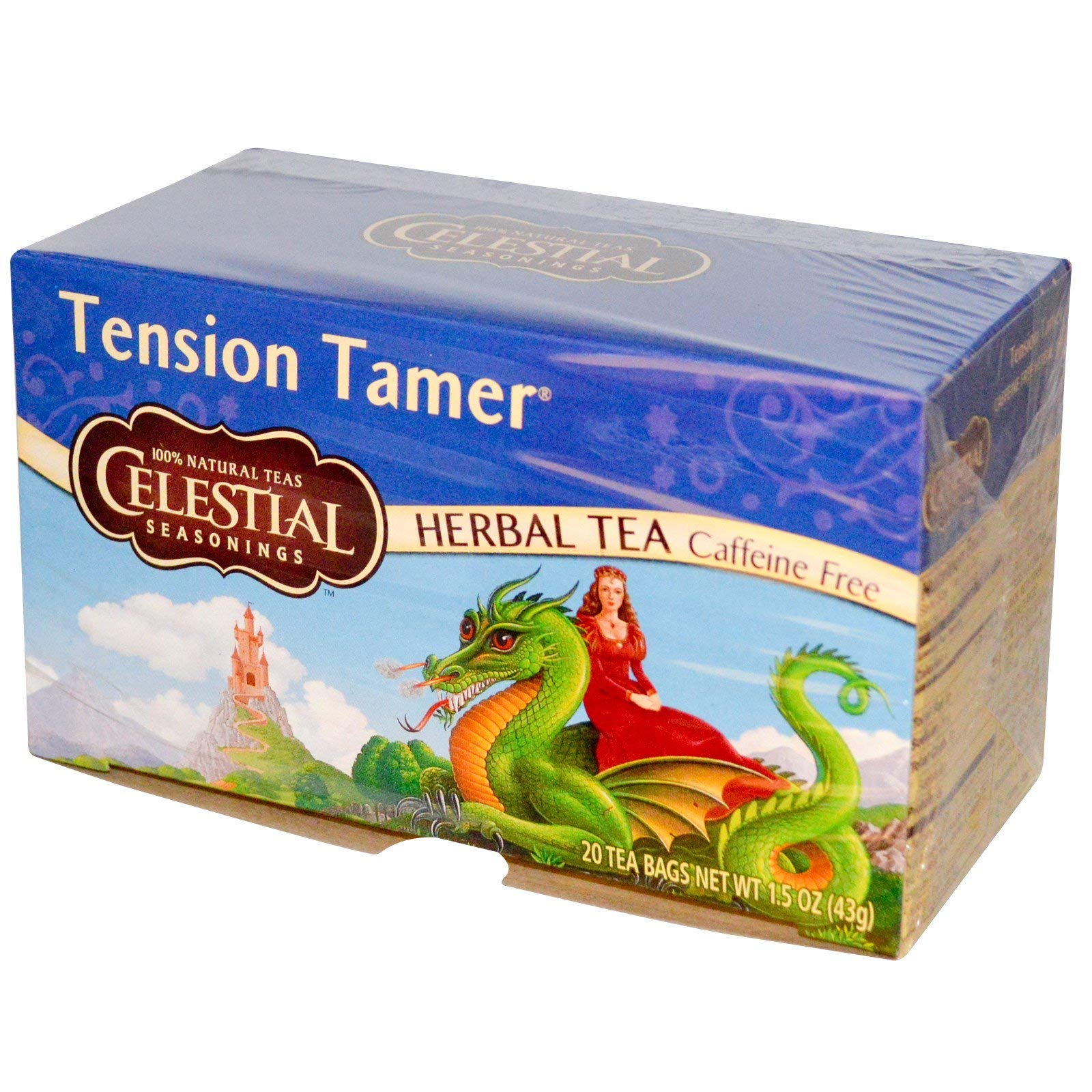 Product image of Celestial Seasonings Herbal Tea Tension Tamer Tea Bags 20 ct 20 Count