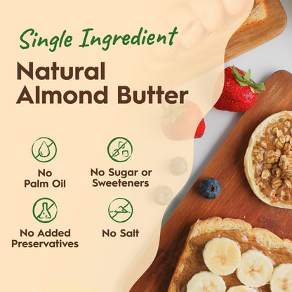 Product image of Once Again Creamy Natural Almond Butter Lightly Toasted Bucket Single Ingredient No Sugar No Palm Oil No