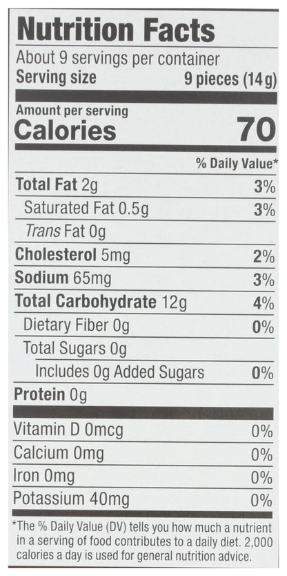 Product image of Absolutely Gluten Free Crackers Toasted Onion Flavor 4.4 oz 4.4 oz