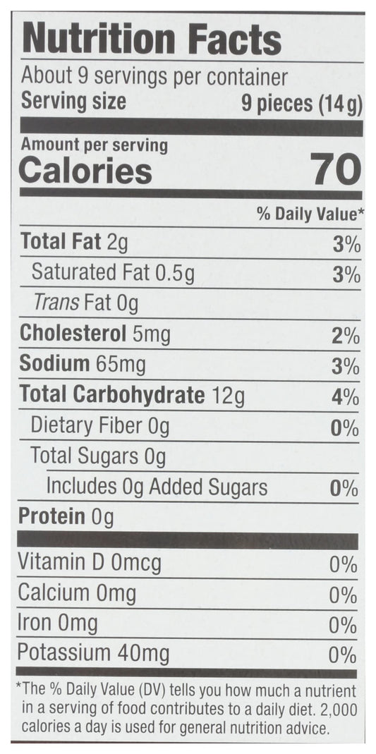 Product image of Absolutely Gluten Free Crackers Toasted Onion Flavor 4.4 oz 4.4 oz