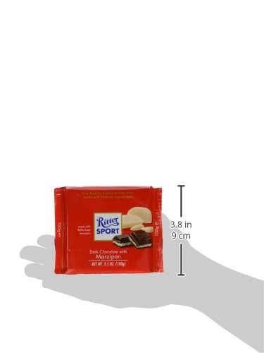 Product image of Ritter Sport Dark Chocolate Marzipan 3.5 oz 3.5 oz