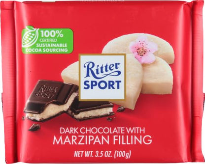 Product image of Ritter Sport Dark Chocolate Marzipan 3.5 oz 3.5 oz