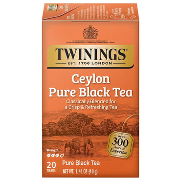 Product image of Twinings Origins Ceylon Orange Pekoe Tea 20 ct Pack of 6