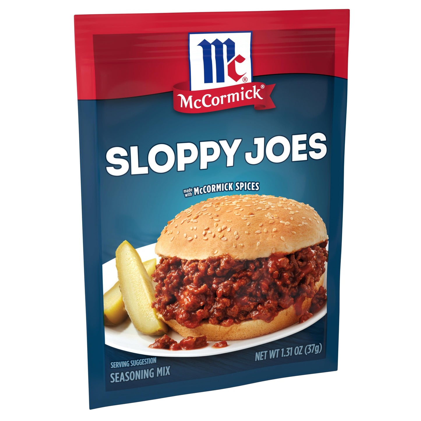 Product image of McCormick Sloppy Joes Seasoning Mix 1.31 oz 1.31 oz Pack of 12