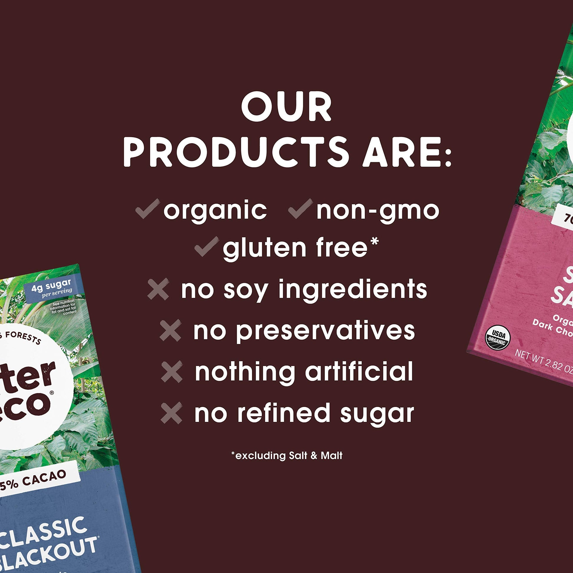 Product image of Alter Eco Dark Coconut Toffee Chocolate Bar 47% Cocoa Organic Single Bar 2.82 oz 2.82 oz