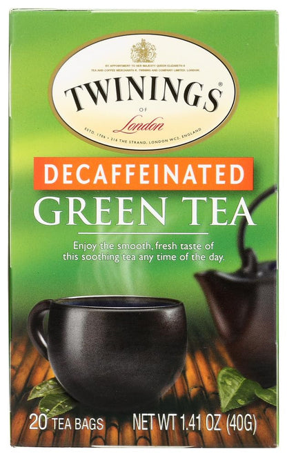 Product image of Twinings Decaffeinated Green Tea 1.41 oz 1.41 oz Pack of 3