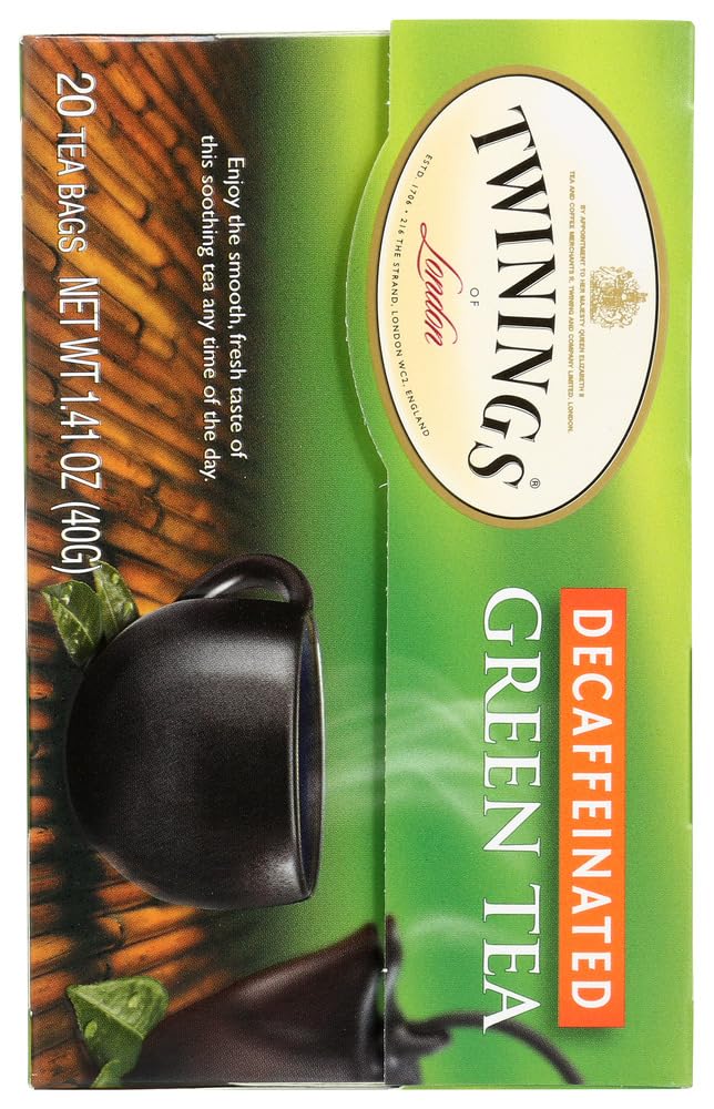 Product image of Twinings Decaffeinated Green Tea 1.41 oz 1.41 oz Pack of 3