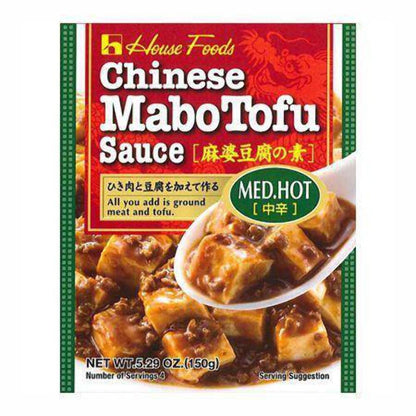 Product image of House Foods Medium Hot Chinese Mabo Tofu Sauce 5.29 oz 5.29 oz Pack of 10