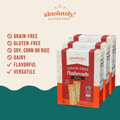 Product image of Absolutely Gluten Free Original Flatbread 5.29 oz 5.29 oz Pack of 3