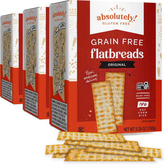 Product image of Absolutely Gluten Free Original Flatbread 5.29 oz 5.29 oz Pack of 3