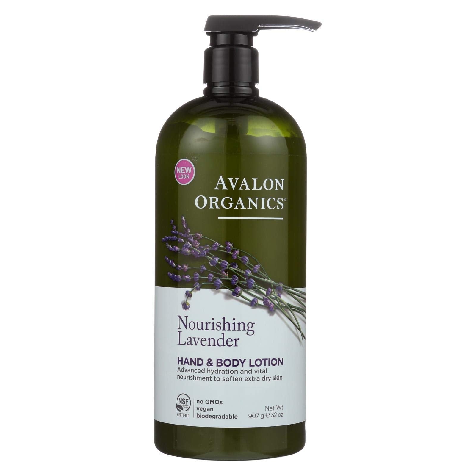 Product image of Avalon Organics Hand and Body Lotion Lavender 32 fl oz 32 fl oz
