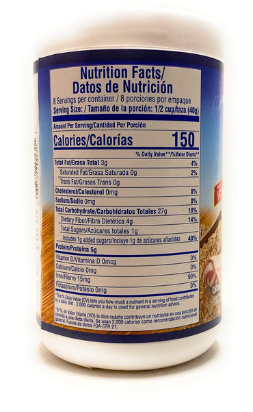 Product image of Quaker Instant Oats Avena Iron Cereal Mix 11.6 oz 11.6 oz