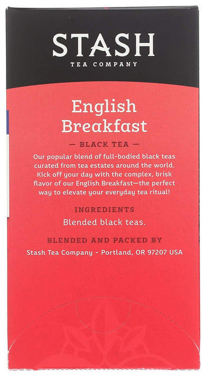 Product image of Stash Tea English Breakfast Black Tea 20 ct Tea Bags Pack of 2
