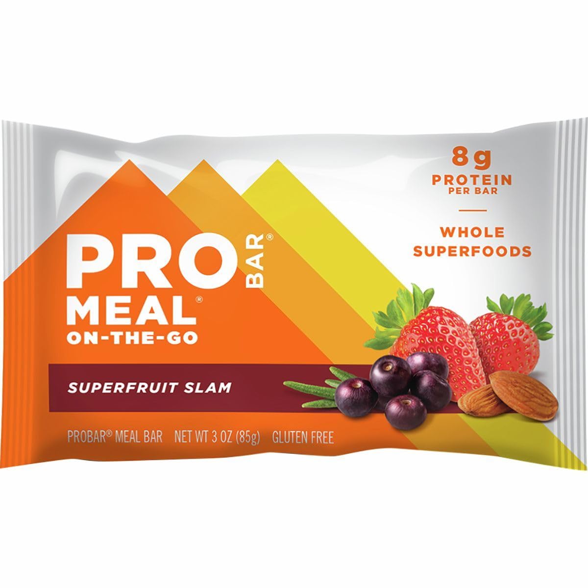 Product image of Probar Meal Bar Superfruit Slam Organic Gluten Free Non-GMO Plant-Based Protein 5g Fiber 0.28 oz 5 g Pack of