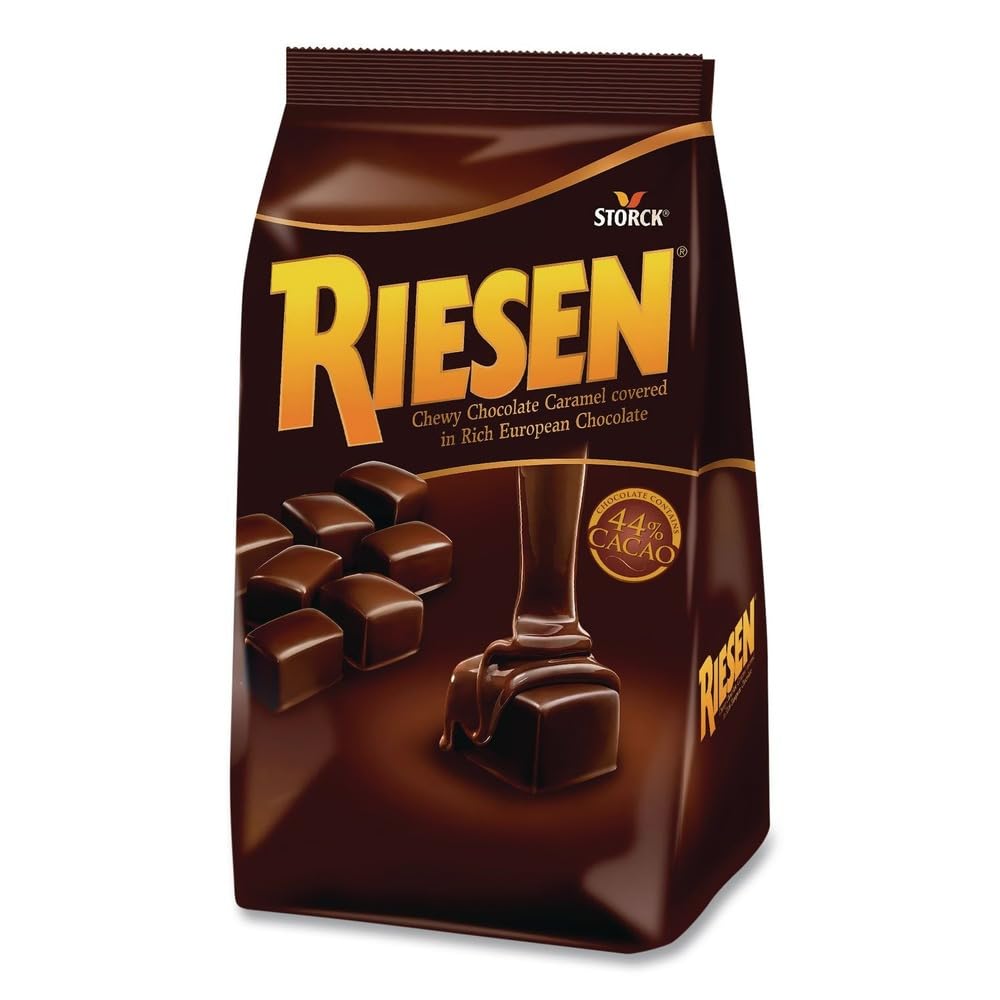 Product image of Riesen Chewy Chocolate Caramel Covered in Rich European Chocolate Bag 30 oz 30 oz
