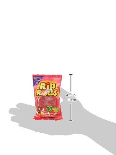 Product image of Rip Rolls Strawberry Candy 1.4 oz 1.4 oz Pack of 24