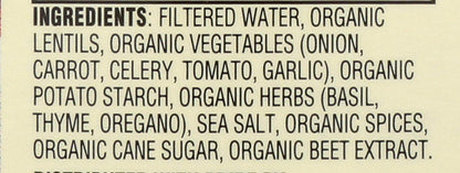 Product image of Dr. McDougall's Right Foods French Lentil Lower Sodium Organic Soup 18 oz 18 oz Pack of 6