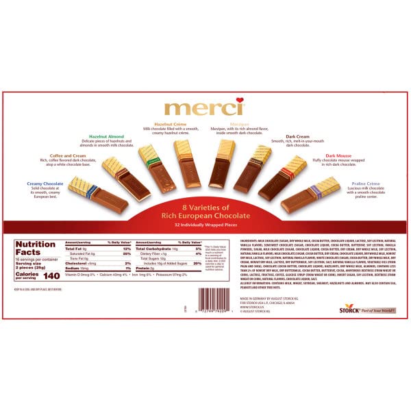 Product image of Merci Finest Christmas Assorted Chocolate Candy Gift Box 14.1 oz 14.1 oz