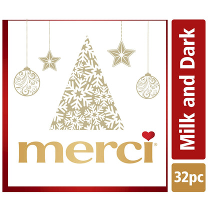 Product image of Merci Finest Christmas Assorted Chocolate Candy Gift Box 14.1 oz 14.1 oz