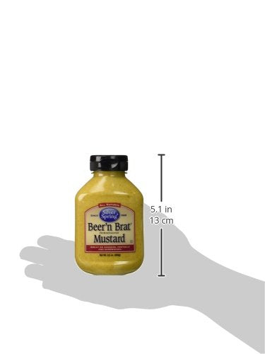 Product image of Silver Springs Beer and Brat Mustard 9.5 oz 9.5 oz Pack of 4