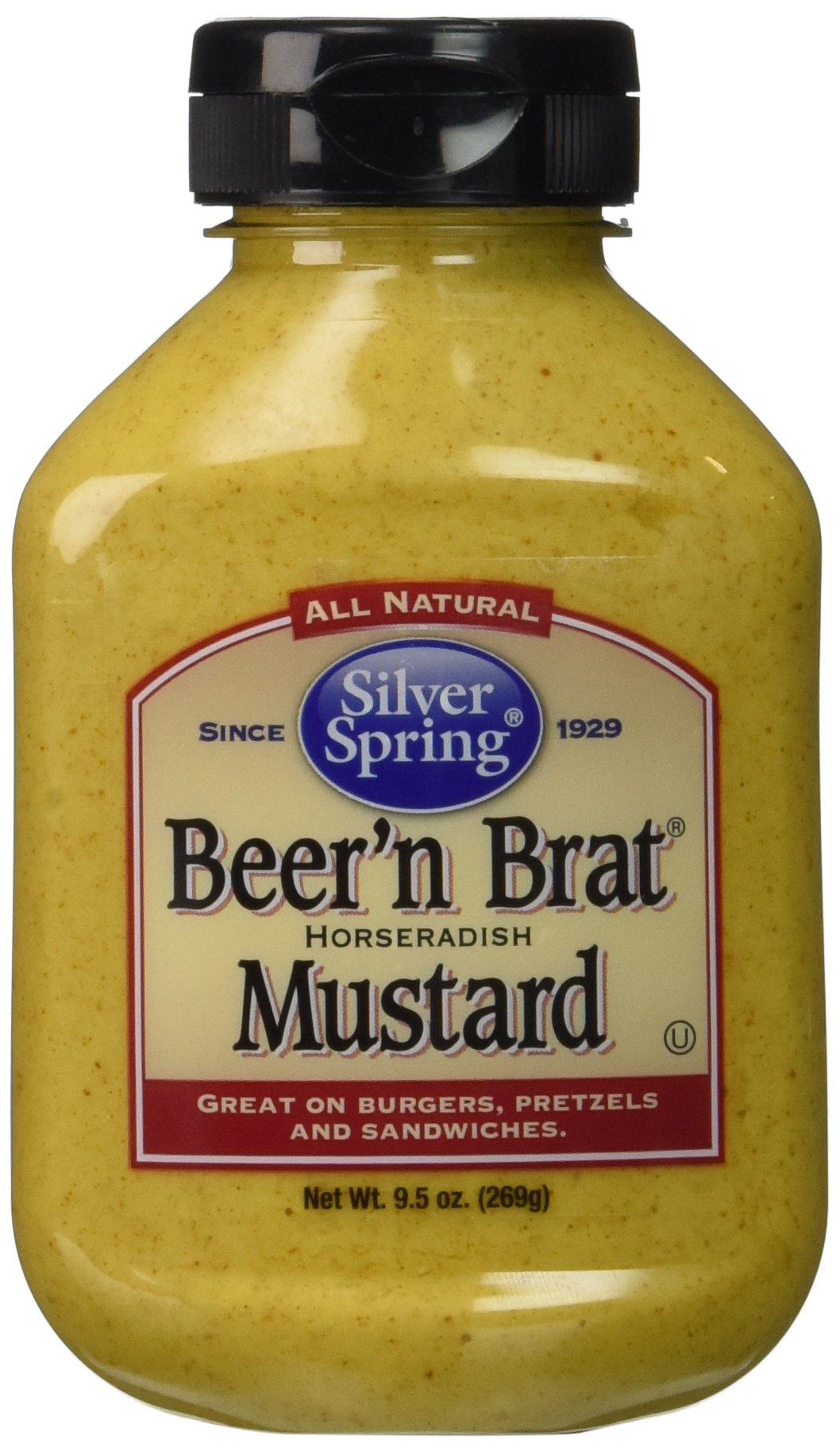 Product image of Silver Springs Beer and Brat Mustard 9.5 oz 9.5 oz Pack of 4