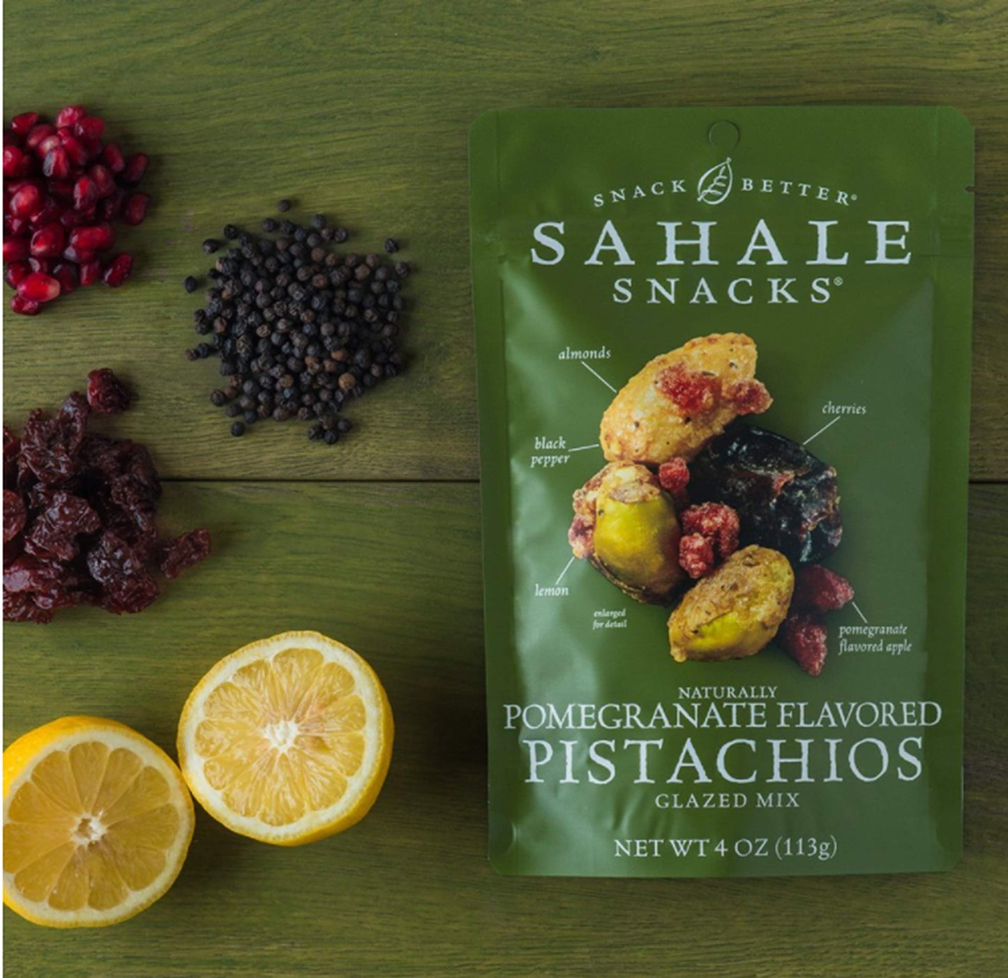 Product image of Sahale Snacks Pomegranate Flavored Pistachios Glazed Mix 4 oz 4 oz