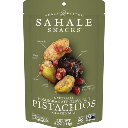Product image of Sahale Snacks Pomegranate Flavored Pistachios Glazed Mix 4 oz 4 oz