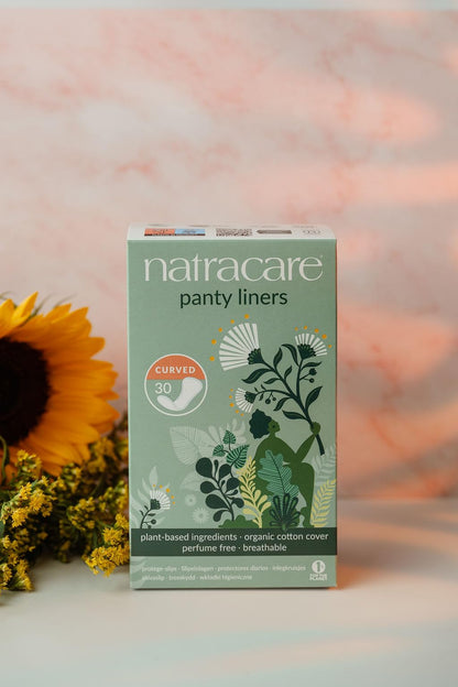 Product image of Natracare Panty Liners Curved 30 ct Pack of 6