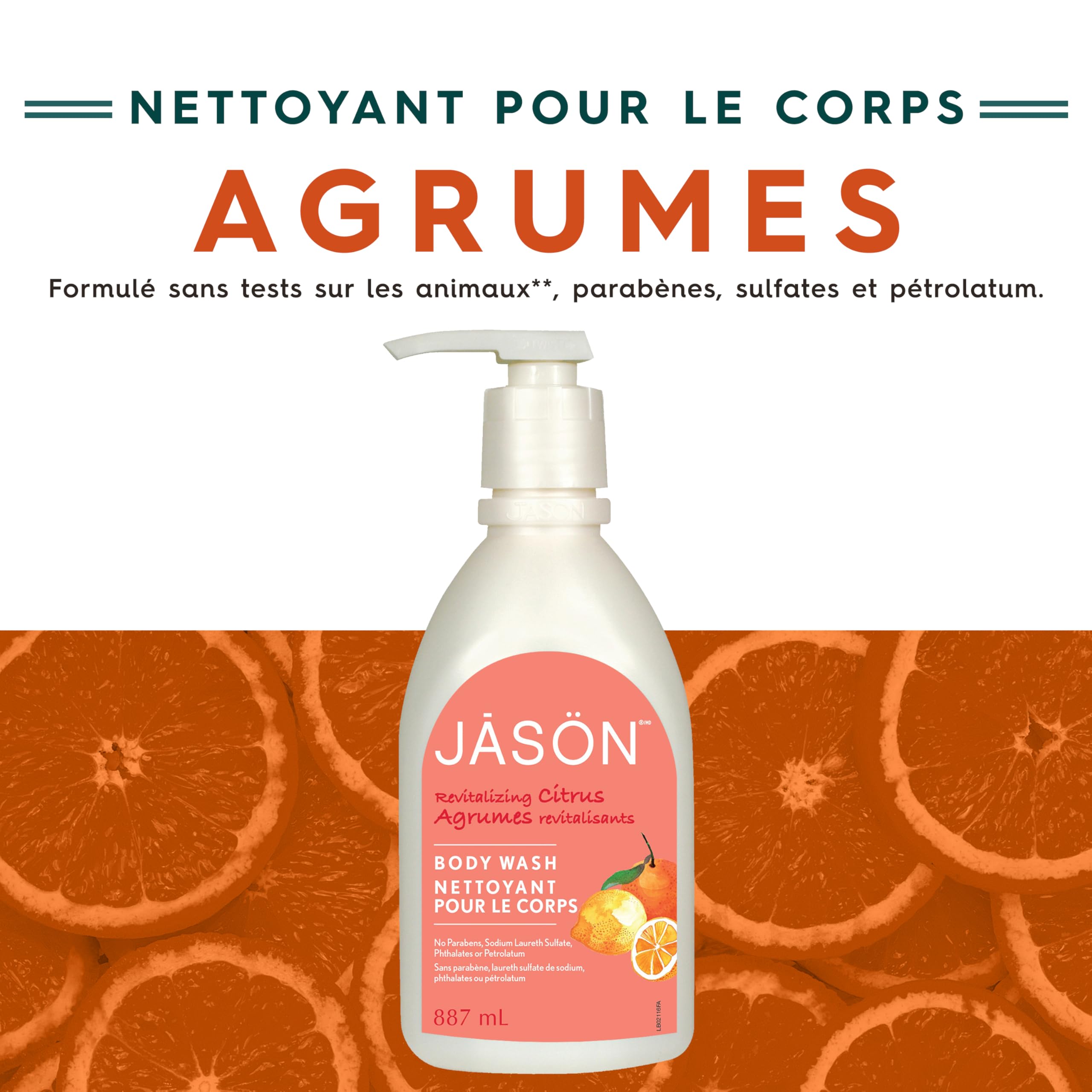 Product image of JASON Body Wash Citrus 30 fl oz 30 fl oz