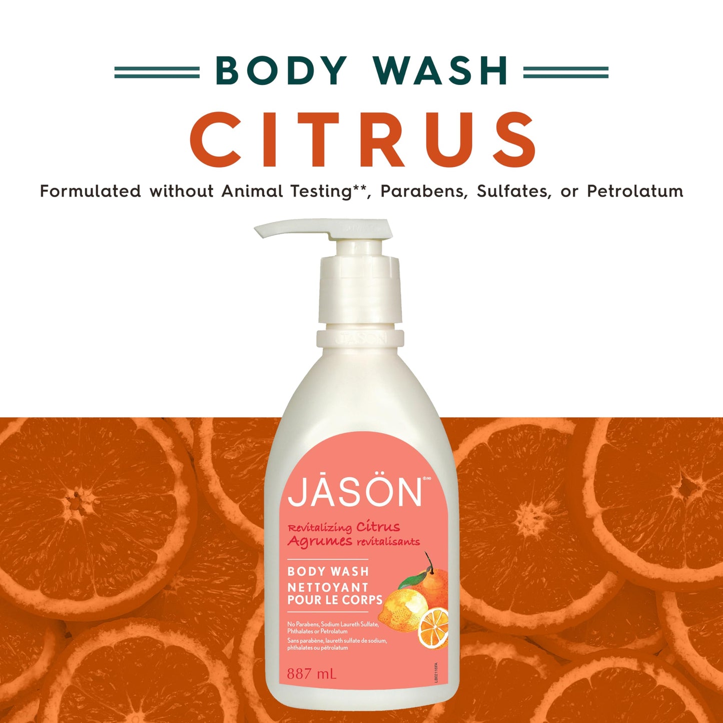 Product image of JASON Body Wash Citrus 30 fl oz 30 fl oz