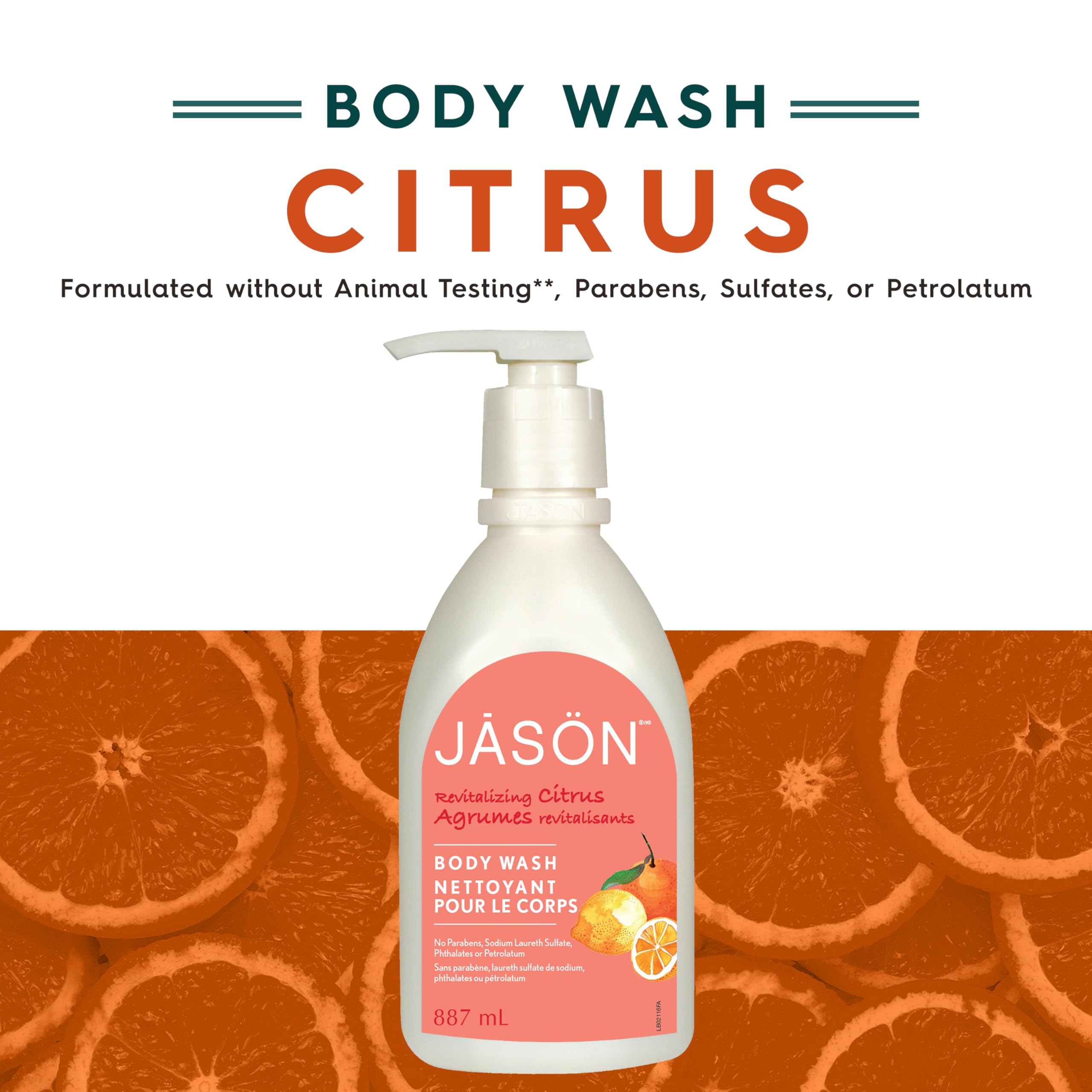 Product image of JASON Body Wash Citrus 30 fl oz 30 fl oz