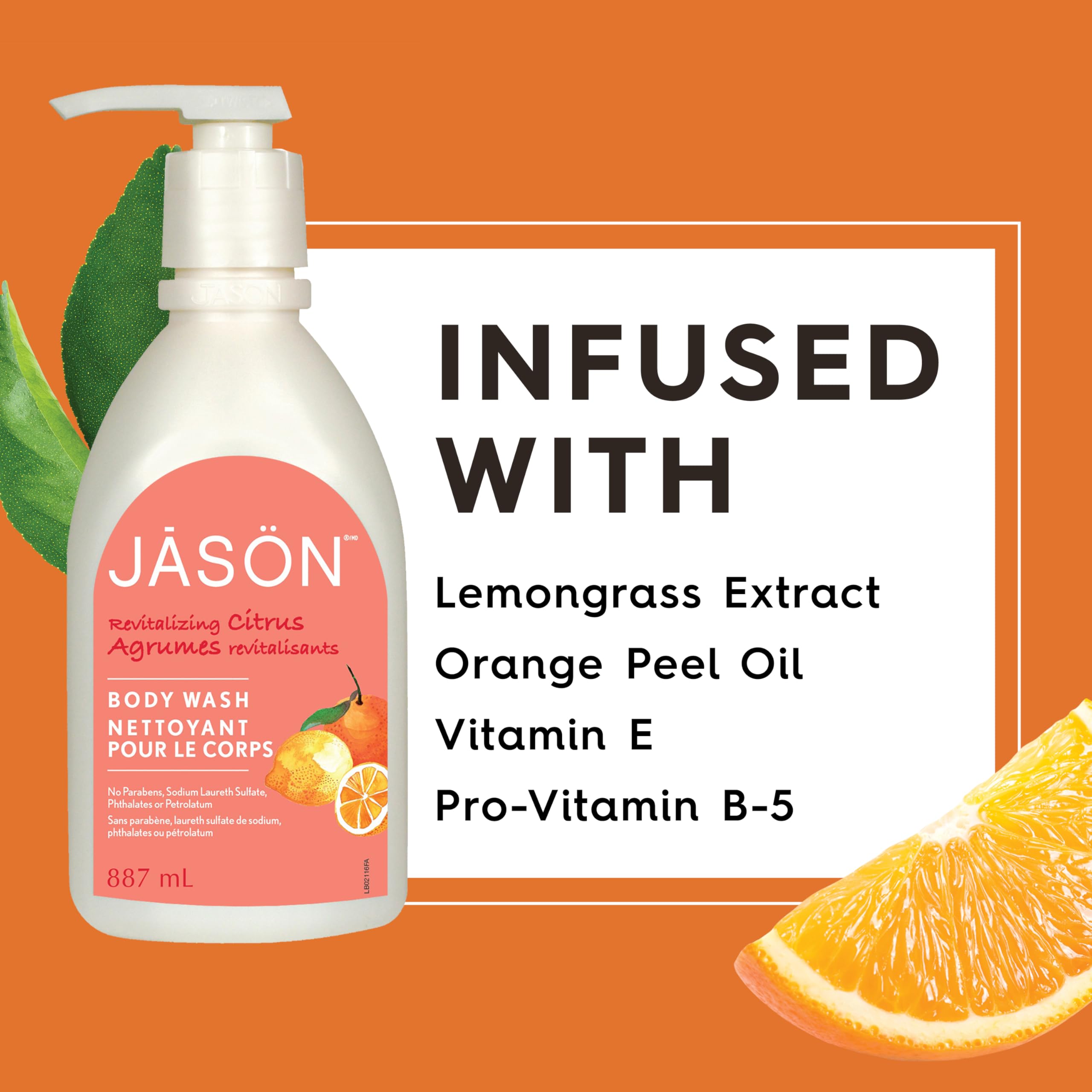 Product image of JASON Body Wash Citrus 30 fl oz 30 fl oz