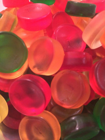 Product image of HARIBO Mega-Roulette Gummi Candy Rolls Assorted Fruity Flavors Soft and Chewy Sweet Snacks 1.59 oz 1.59 oz