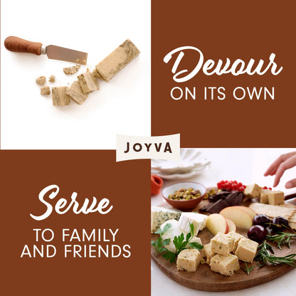 Product image of JOYVA Chocolate Covered Halvah Sesame Treat Dairy Free Gluten-Free Kosher Parve Handcrafted in Brooklyn 1.75