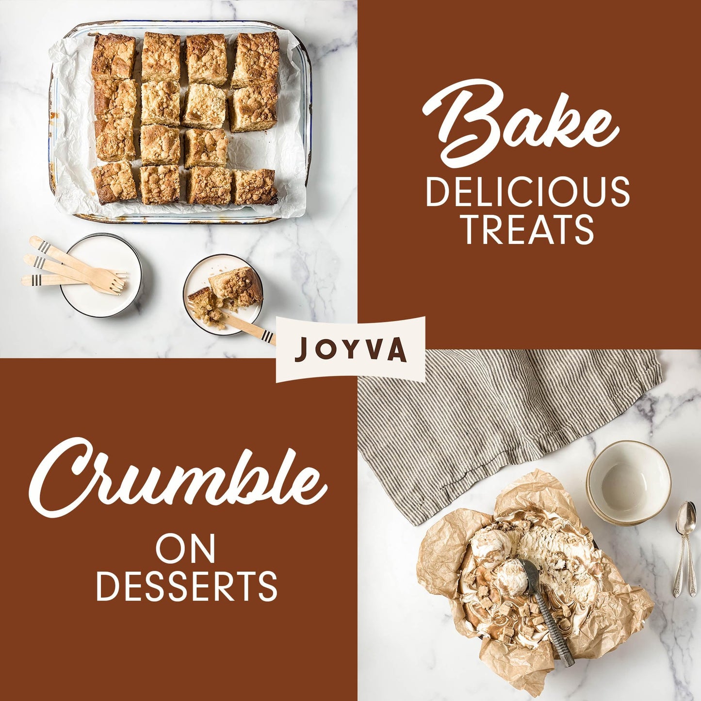 Product image of JOYVA Chocolate Covered Halvah Sesame Treat Dairy Free Gluten-Free Kosher Parve Handcrafted in Brooklyn 1.75