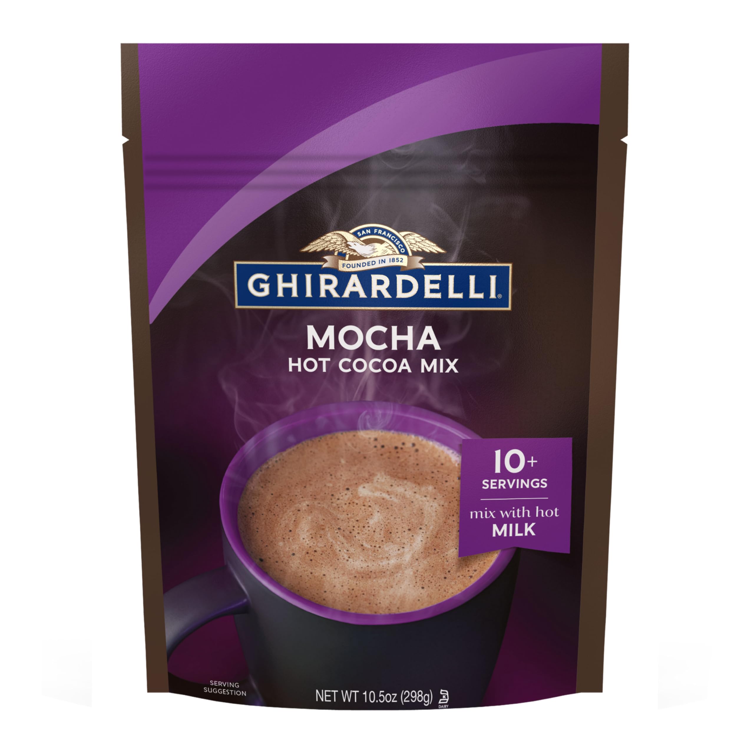 Product image of Ghirardelli Mocha Hot Chocolate Pouch 10.5 oz 10.5 oz