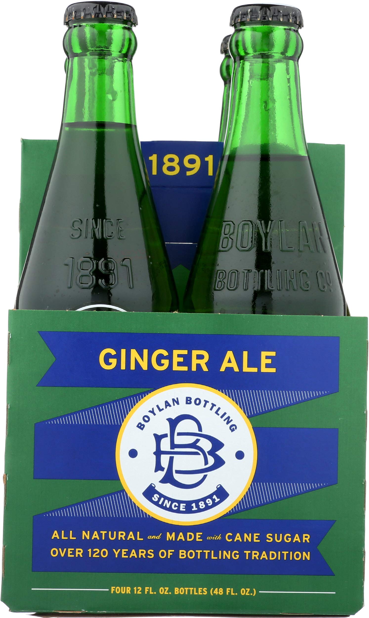 Product image of Boylan Bottling Co Ginger Ale 12 fl oz 12 fl oz Pack of 4