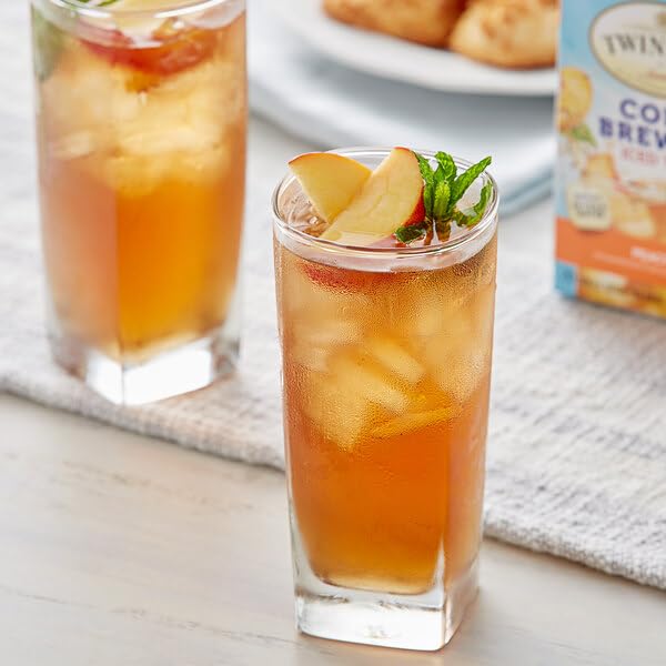 Product image of Twinings Peach Cold Brewed Iced Tea 20 ct Box Pack of 2