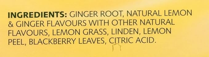 Product image of Twinings Lemon and Ginger Herbal Tea 50 ct 50 Count