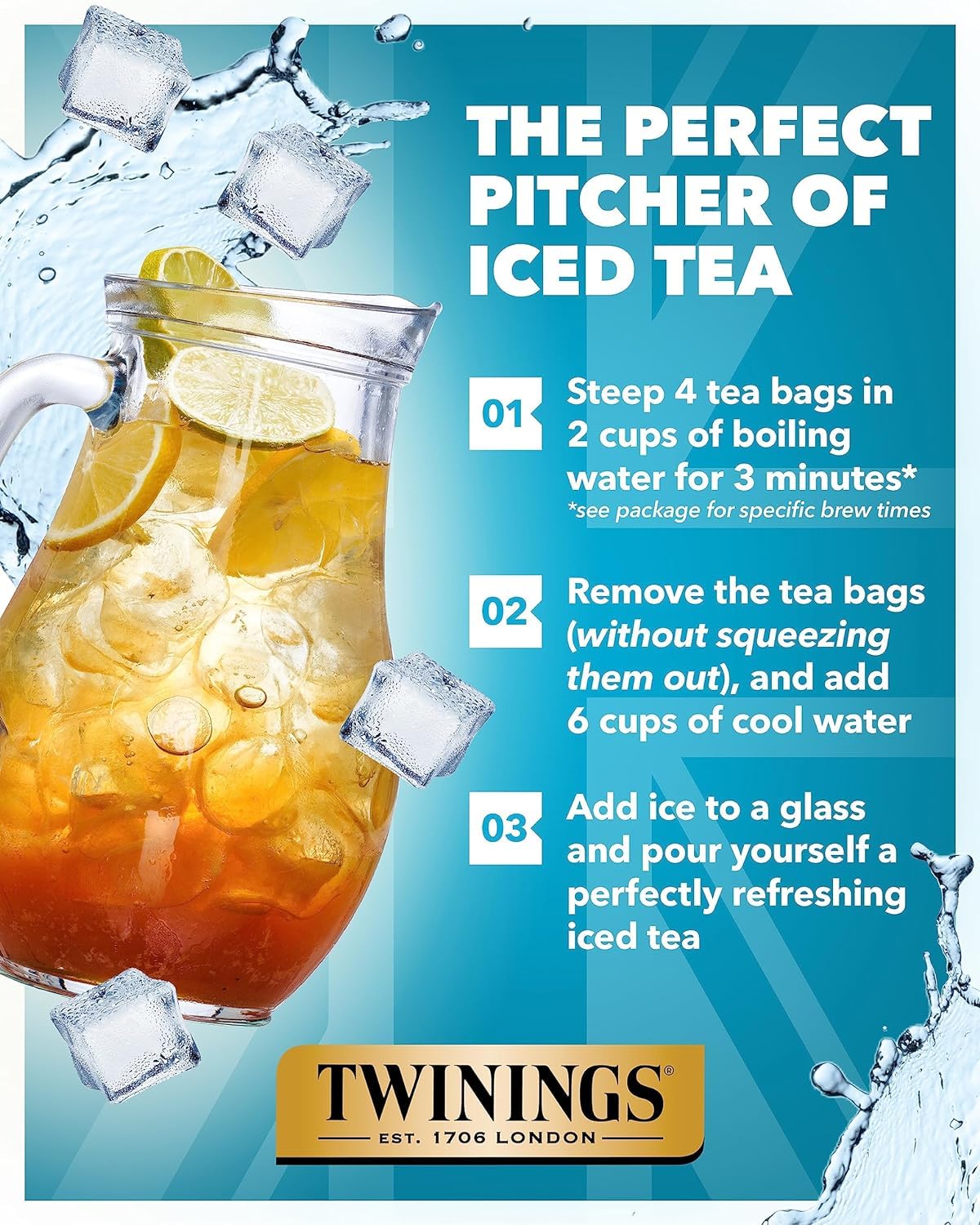 Product image of Twinings Lemon and Ginger Herbal Tea 50 ct 50 Count