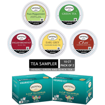 Product image of Twinings Tea Variety Sampler Keurig K-Cups 10 ct Pack of 2