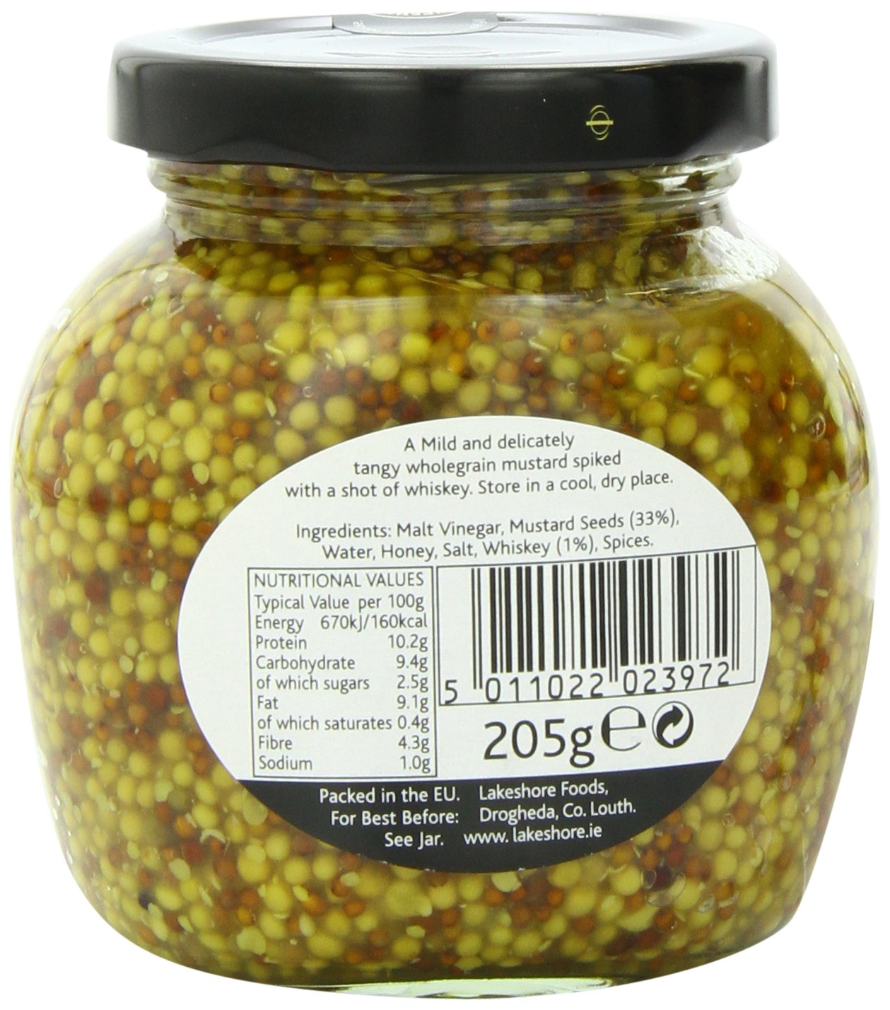 Product image of Lakeshore Wholegrain Mustard Irish Whiskey 7.2 oz 7.2 oz